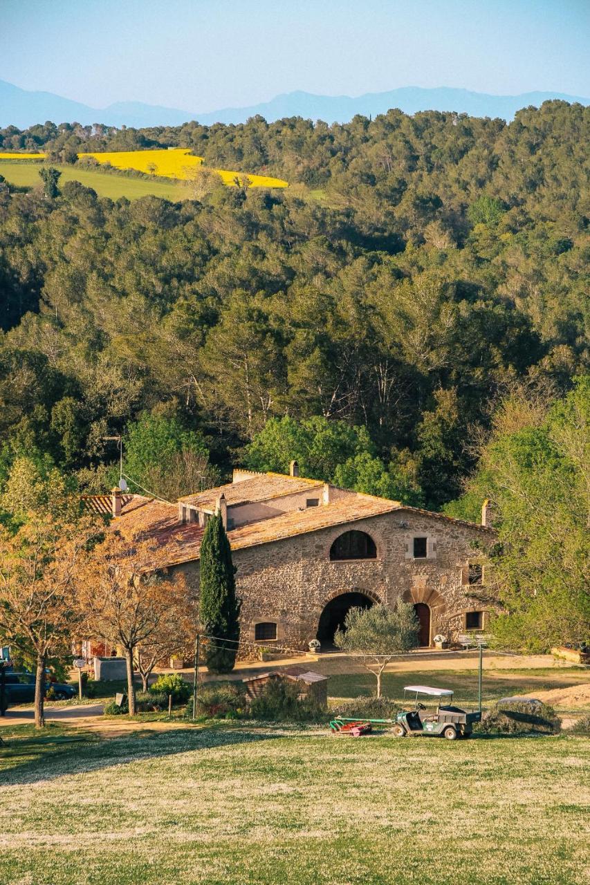 Ostello Mas Pages Sant Esteve De Guialbes Esterno foto